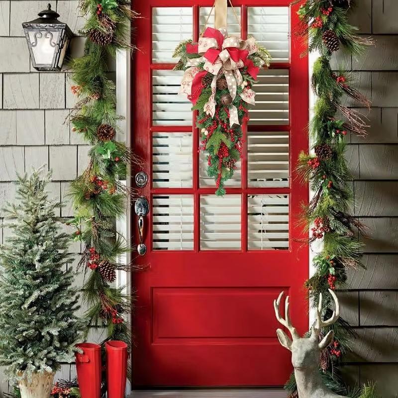 A Christmas Door Hanging Christmas Decorations Holiday Accessories Birthday Party Supplies