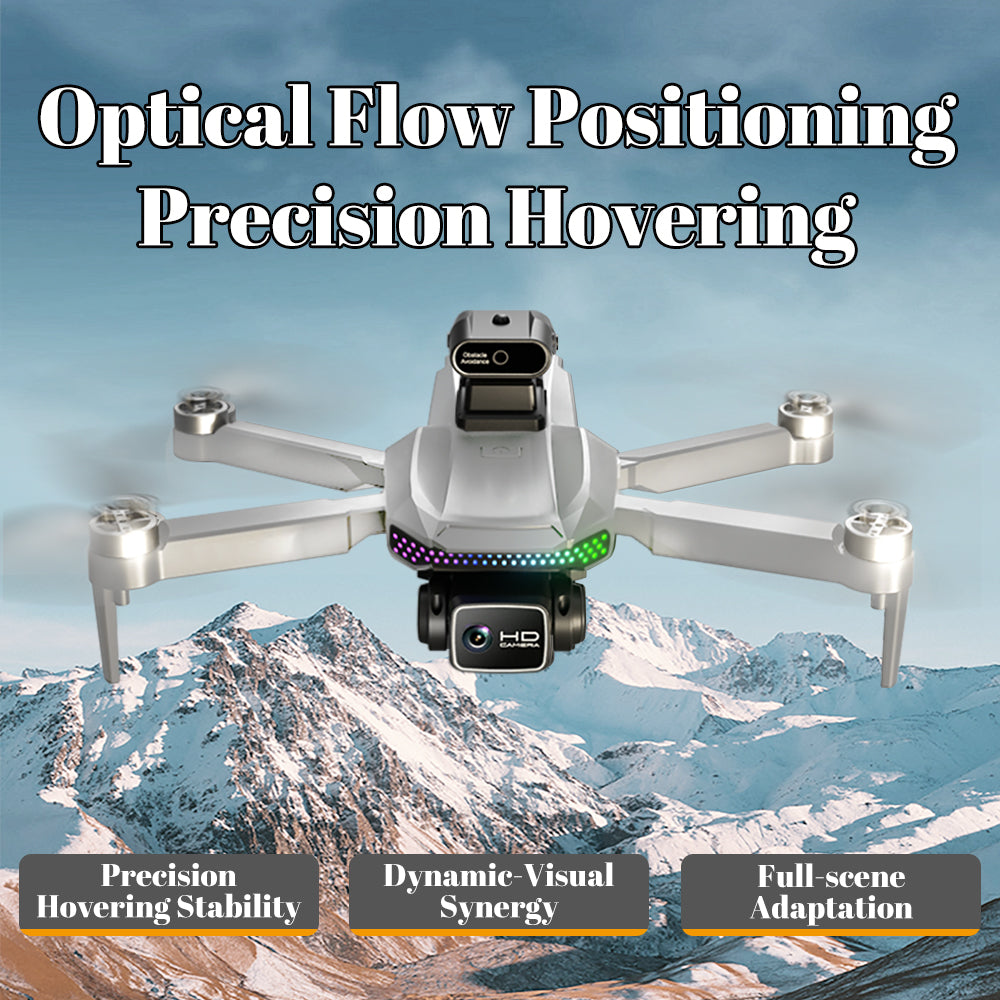 S50 PRO GPS Drone With 2 Batteries, 4.5-inch Large Screen Remote, Real-Time HD Camera, Obstacle Avoidance, Extended Flight Time