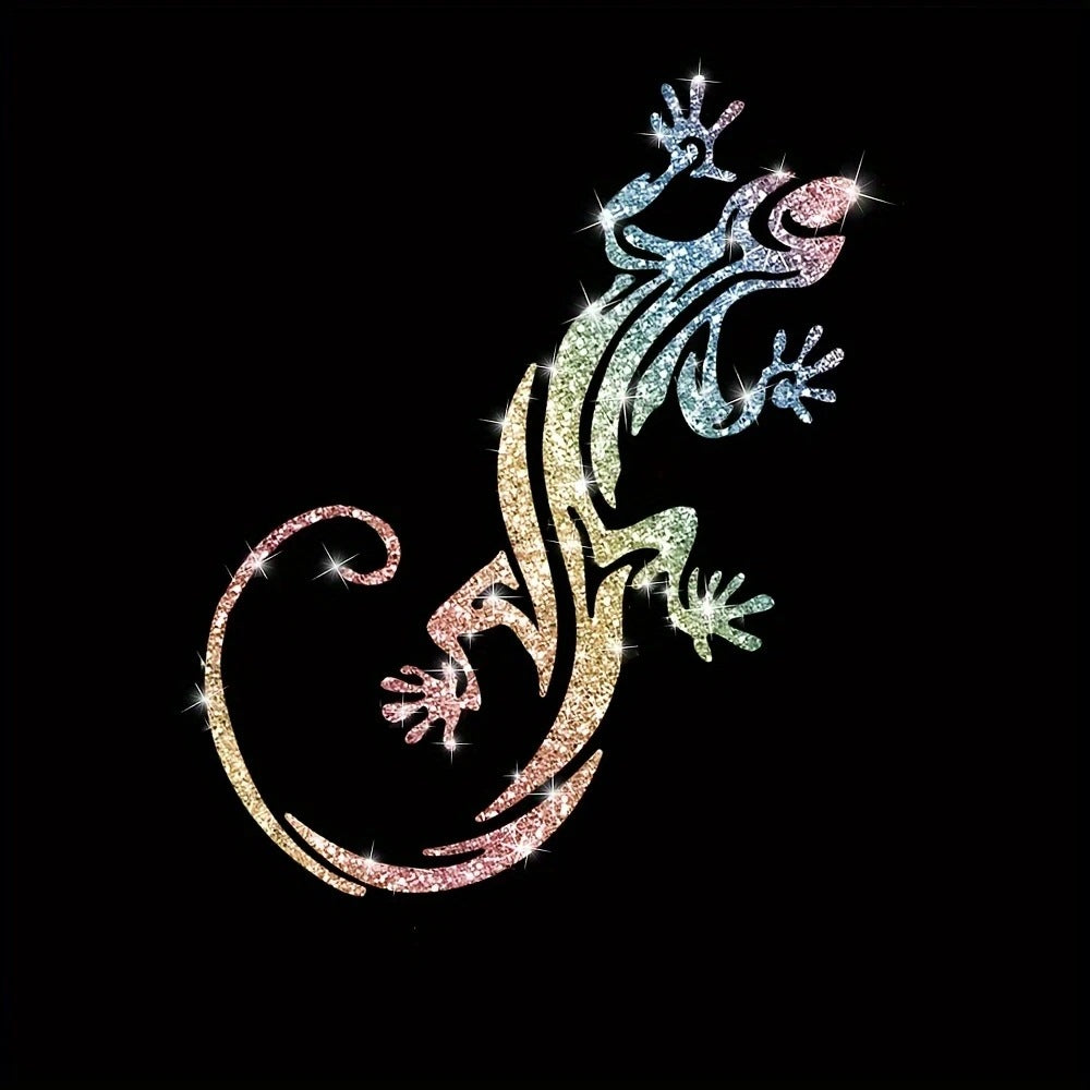 Cartoon Shiny African Woman Automobile Sticker