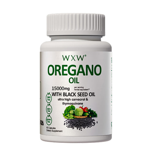 Oregano Oil with Black Seed Oil Capsules