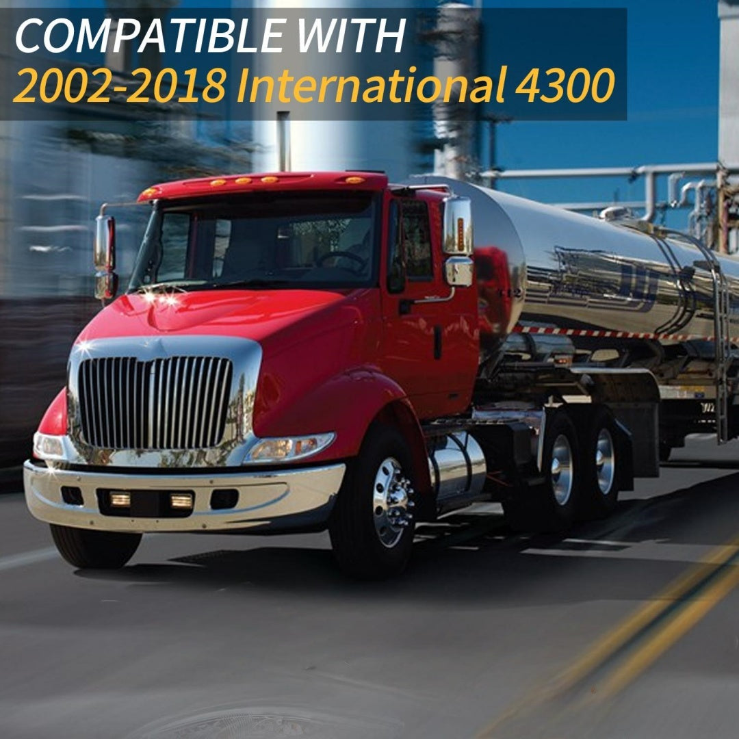 4300 Headlight Assembly Bulb Type 2 Pieces Left-right