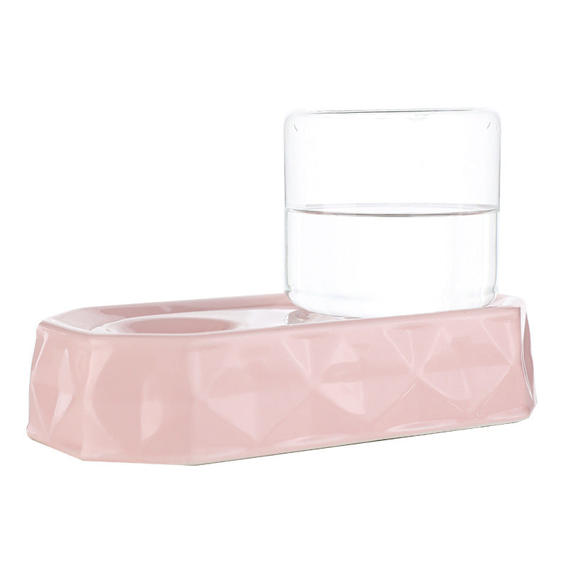 Pet water bowl cat and dog water dispenser