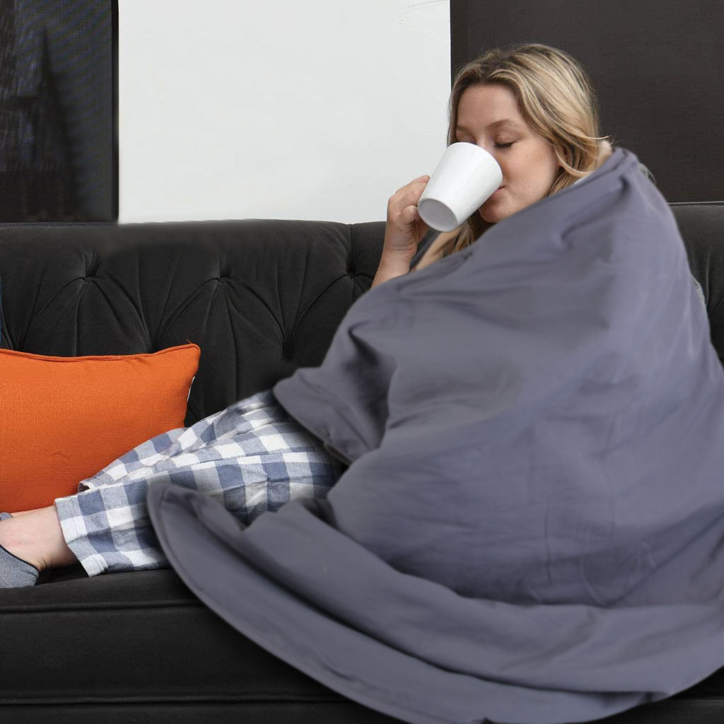 1Pc 53.5x37.8in Electric Heated Throw Full Body Heated Shawl Indoor Outdoor Heated Blanket With 3 Heating Levels 2Hrs Auto Off Machine Washable Waterproof