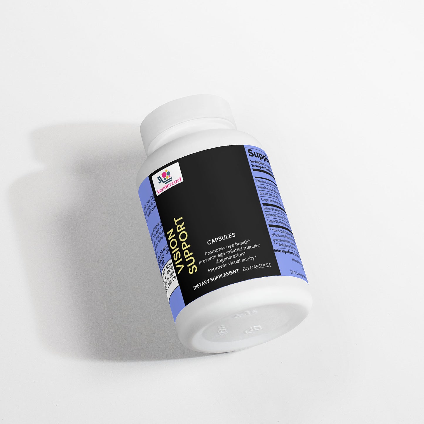 Vendercart Vision Support Supplement Eye Health, Visual Clarity, And Night Vision Boost