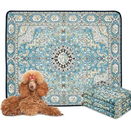 Washable Pee Pads For Dogs, 2 Pack Reusable Puppy Pads 36x41  Super Absorbent Leakproof Dog Training Pads, Non-Slip Potty Pads For Floor, Crate, Couch, Whelping Pads Litter Mat Pet Supplies