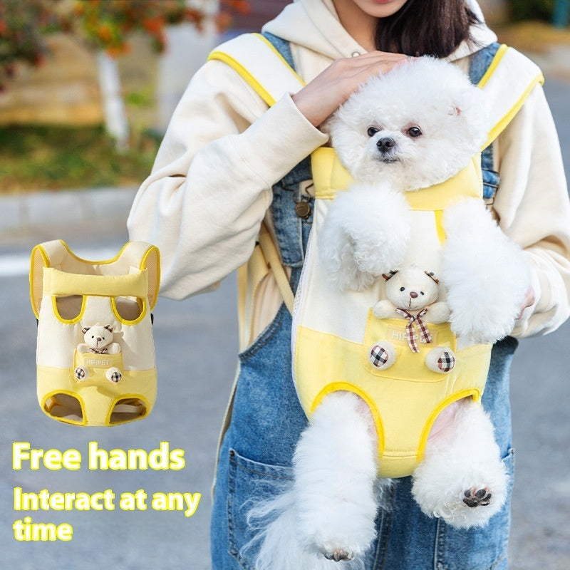 Pets Cartoon Cute Chest Bag Portable