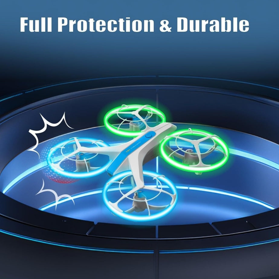 4DRC V33 RC Drone WIFI FPV 6K HD Dual Camera Selfie Quadcopter 360  Rolling Toy