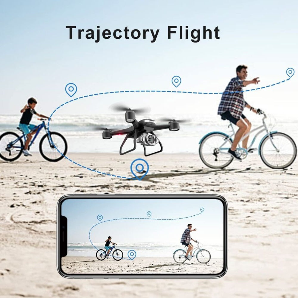 V14 Professional Drone 6K HD Dual Camera Wifi FPV Portable RC Quadcopter 2 BATTERY, Drones Suitable For Adults & Beginners.Logistics Is Randomly Sent By UPS,USPS,Self-pickup.