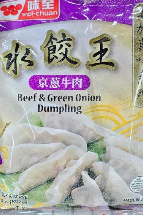 Beef and Green Onion Dumpling