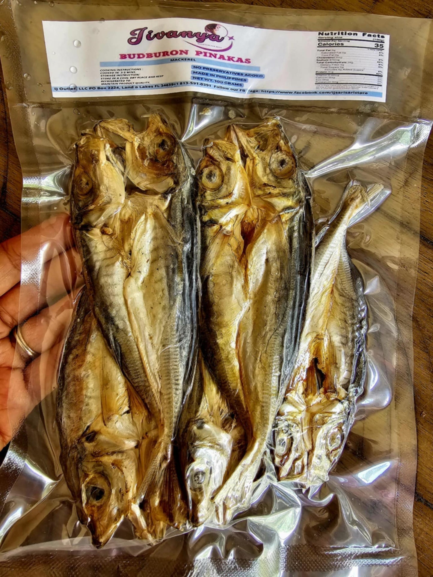 Dried Budburon Pinakas - Mackerel - 100/250 grams - 3.5/8.8 oz