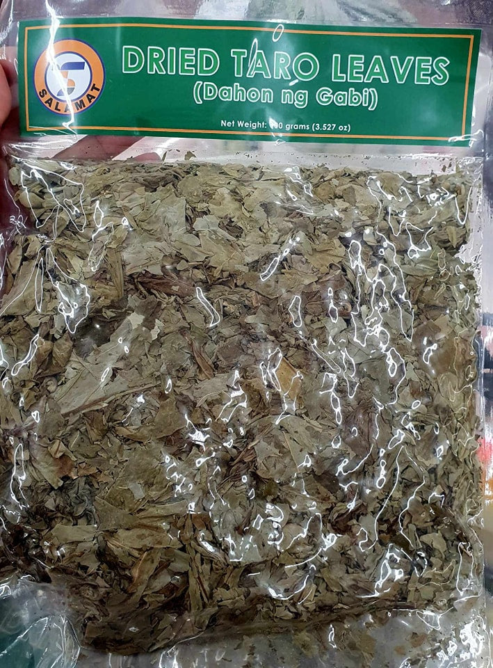 DRIED TARO LEAVES