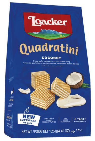 Loacker Quadratini Coconut