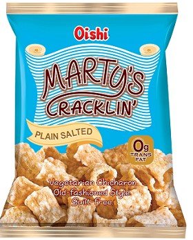 Martys Cracklin Plain Salted