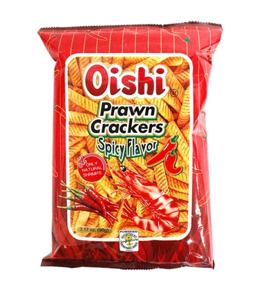 Oishi Prawn Cracker Spicy Flavor