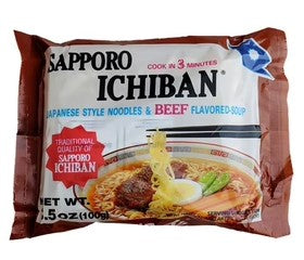 Sapporo Ichiban - Japanese Style Noodles and Beef