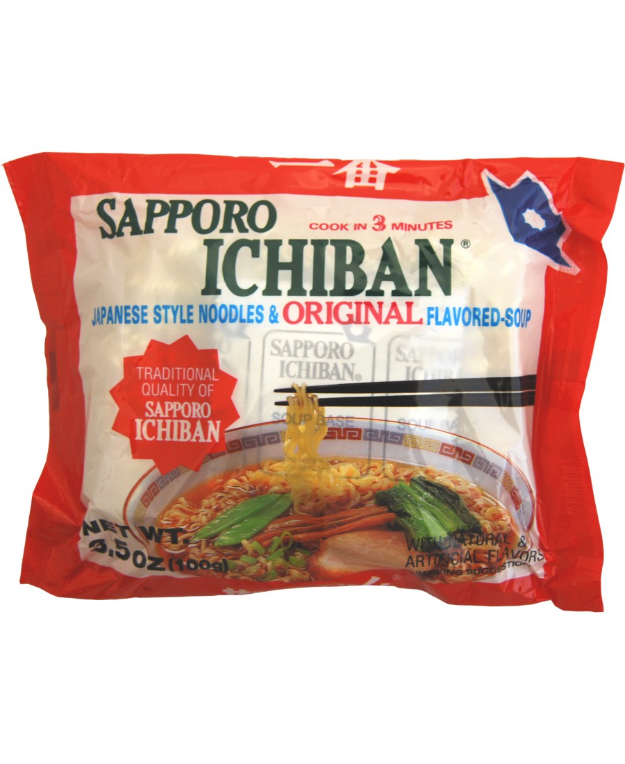 Sapporo Ichiban - Japanese Style Noodles and Original Flavored Soup