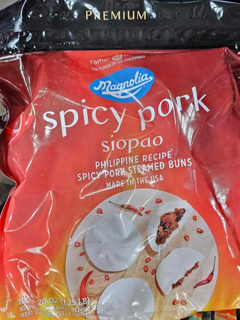 Spicy Pork Siopao