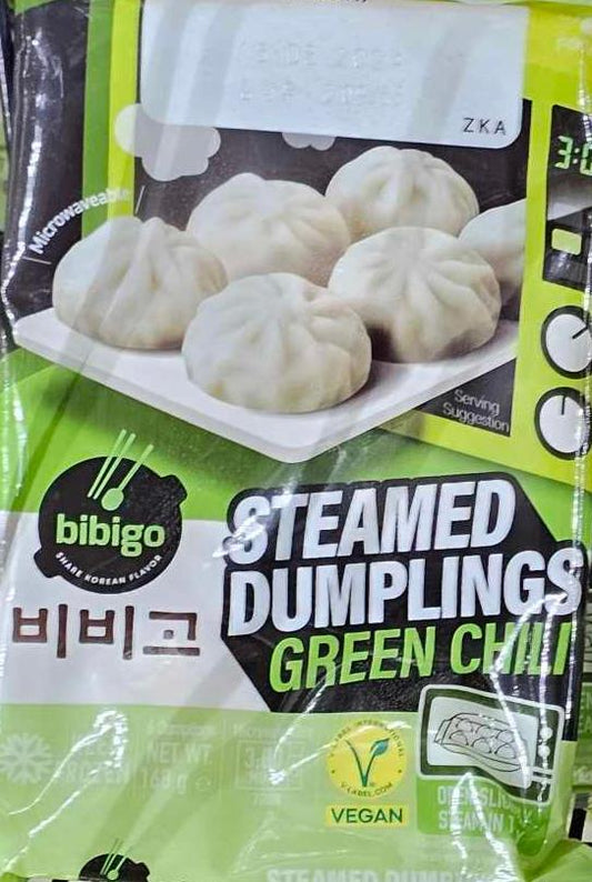 Steamed Dumpling Green Chili