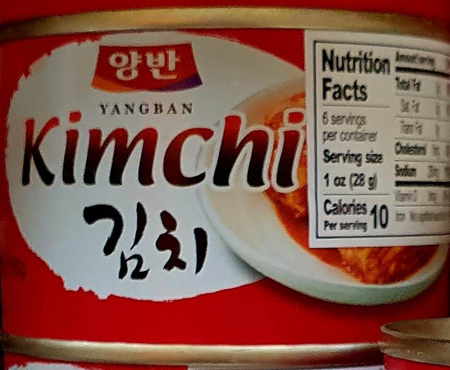 Yangban Kimchi