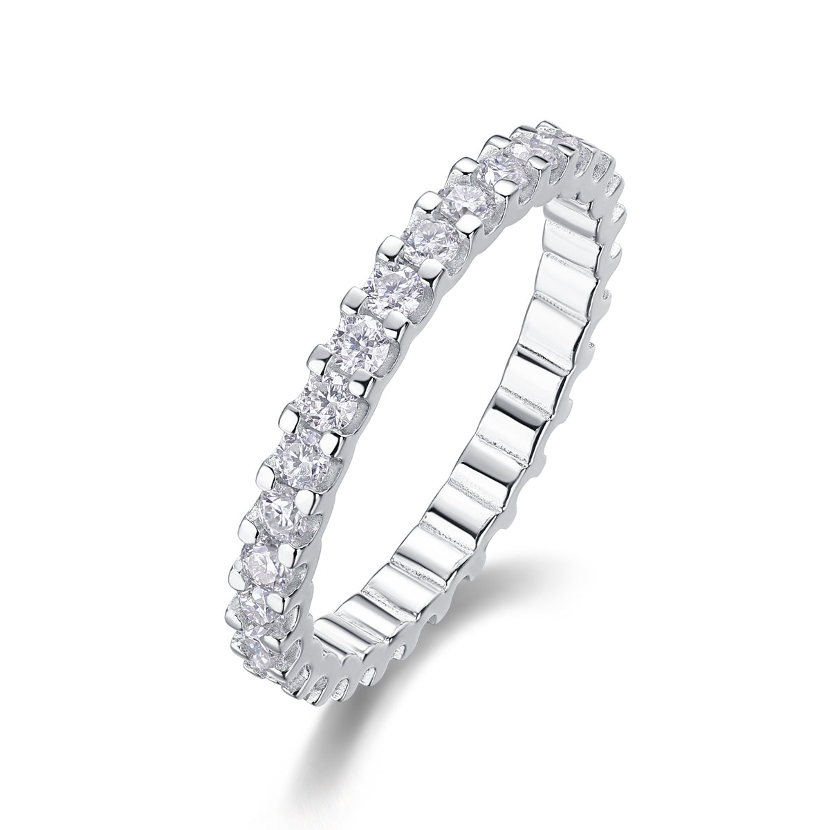 Wish Diamond Ring Luxury Fashion Set Moissanite Silver Ring