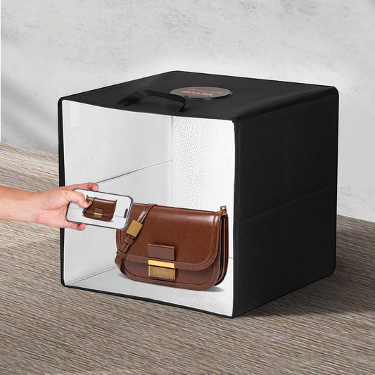 VEVOR  Photo Studio Light Box 3000-5600K 6 Double-Sided Color Backdrops