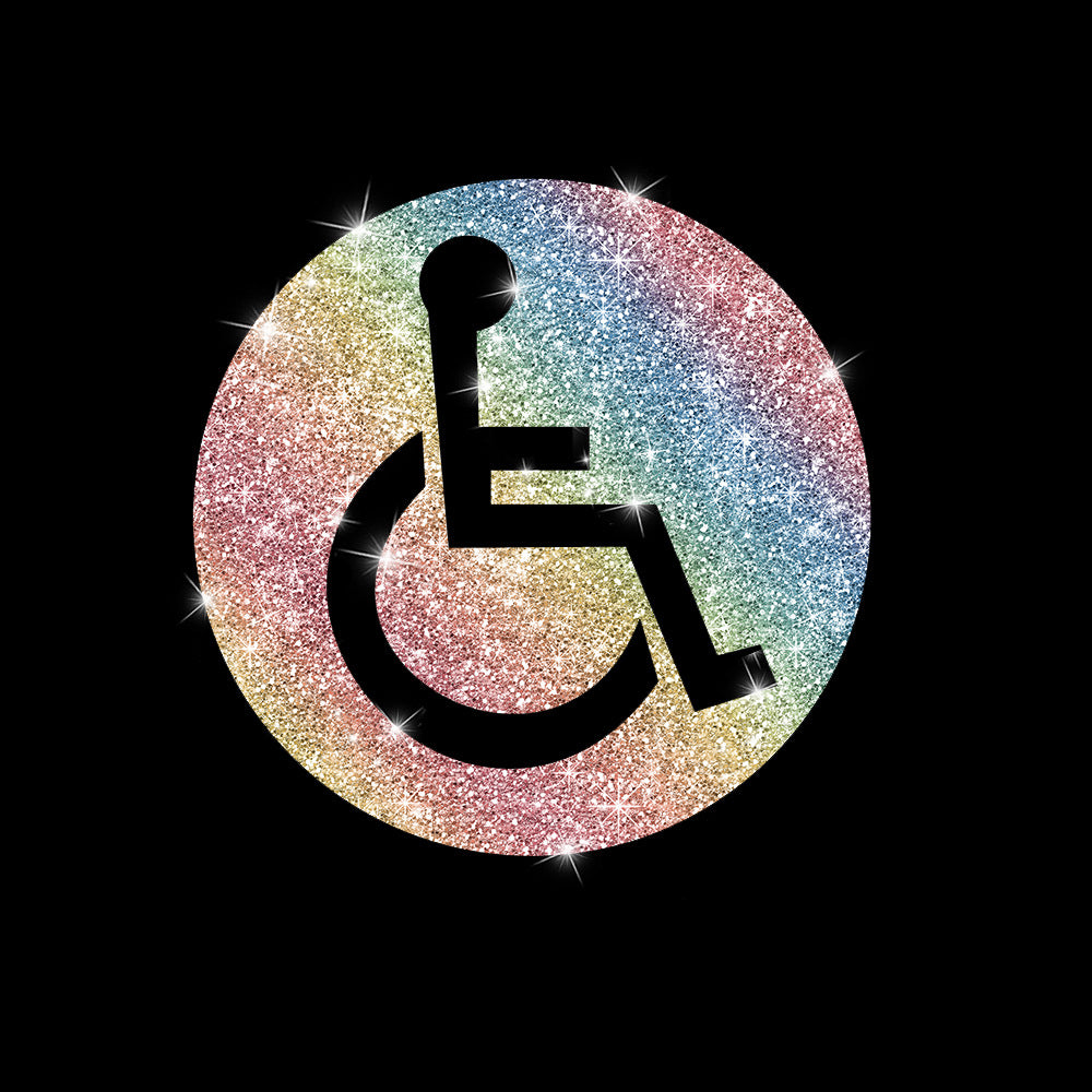 Cartoon Shiny African Woman Automobile Sticker