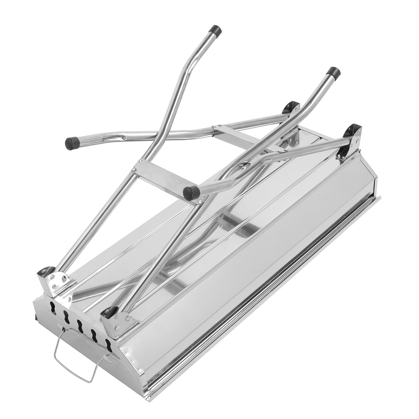 100x31x71cm Silver Stainless Steel Barbecue