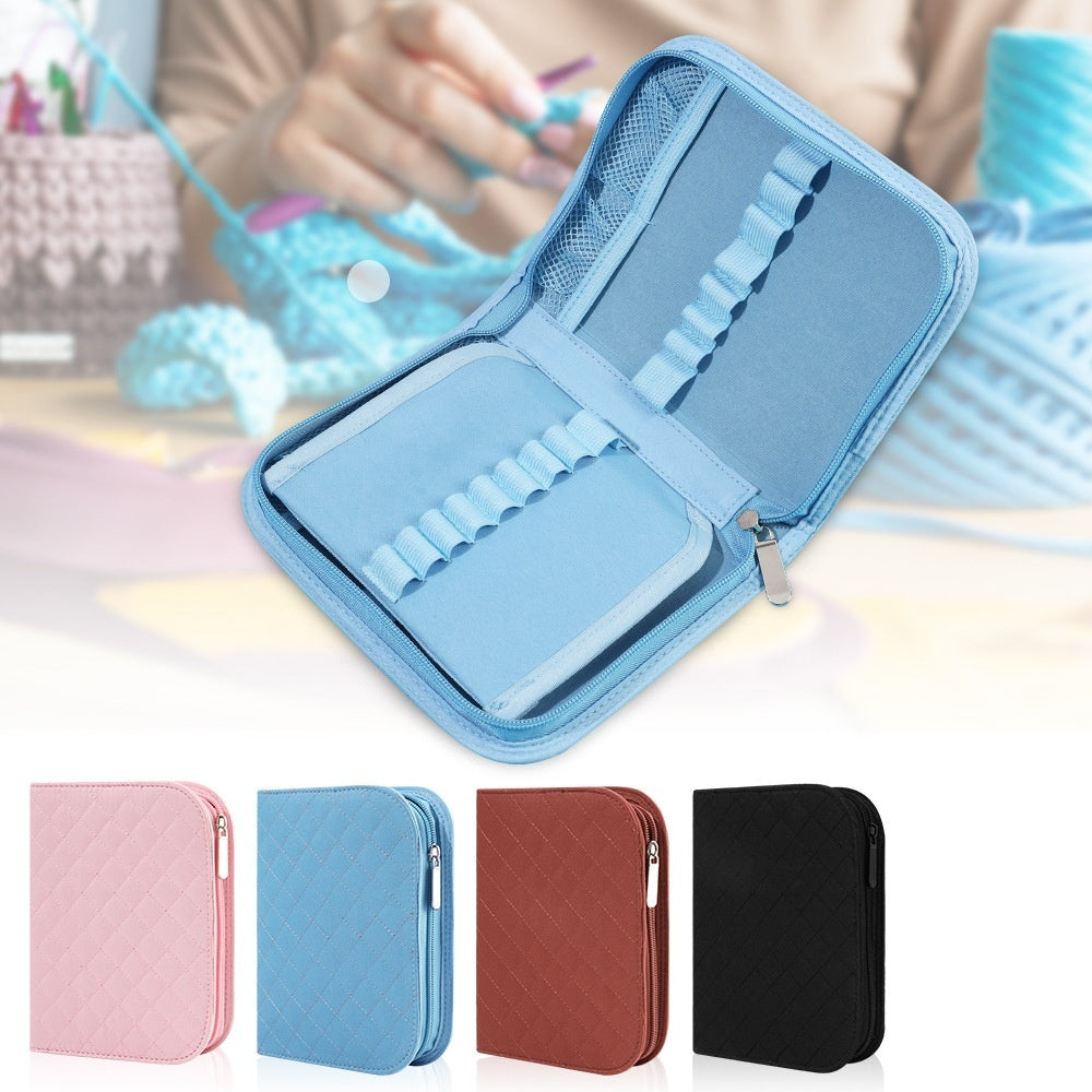 Crochet Knitting Tool Multi-layer Storage Bag