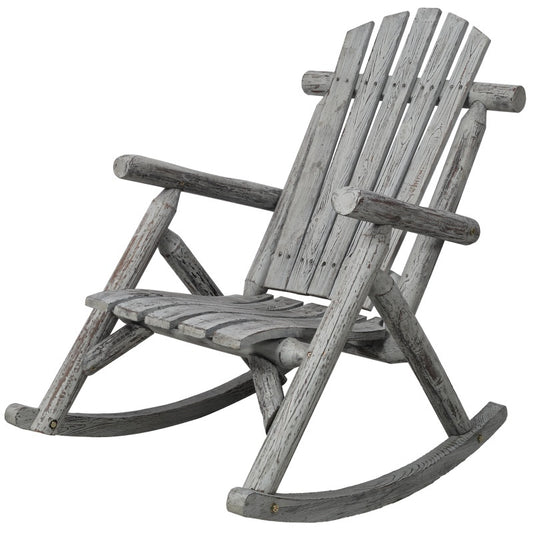 Wooden Porch Rocking Chair, Durable Wooden Porch Rocking Chair, Cedar Rocking Chair