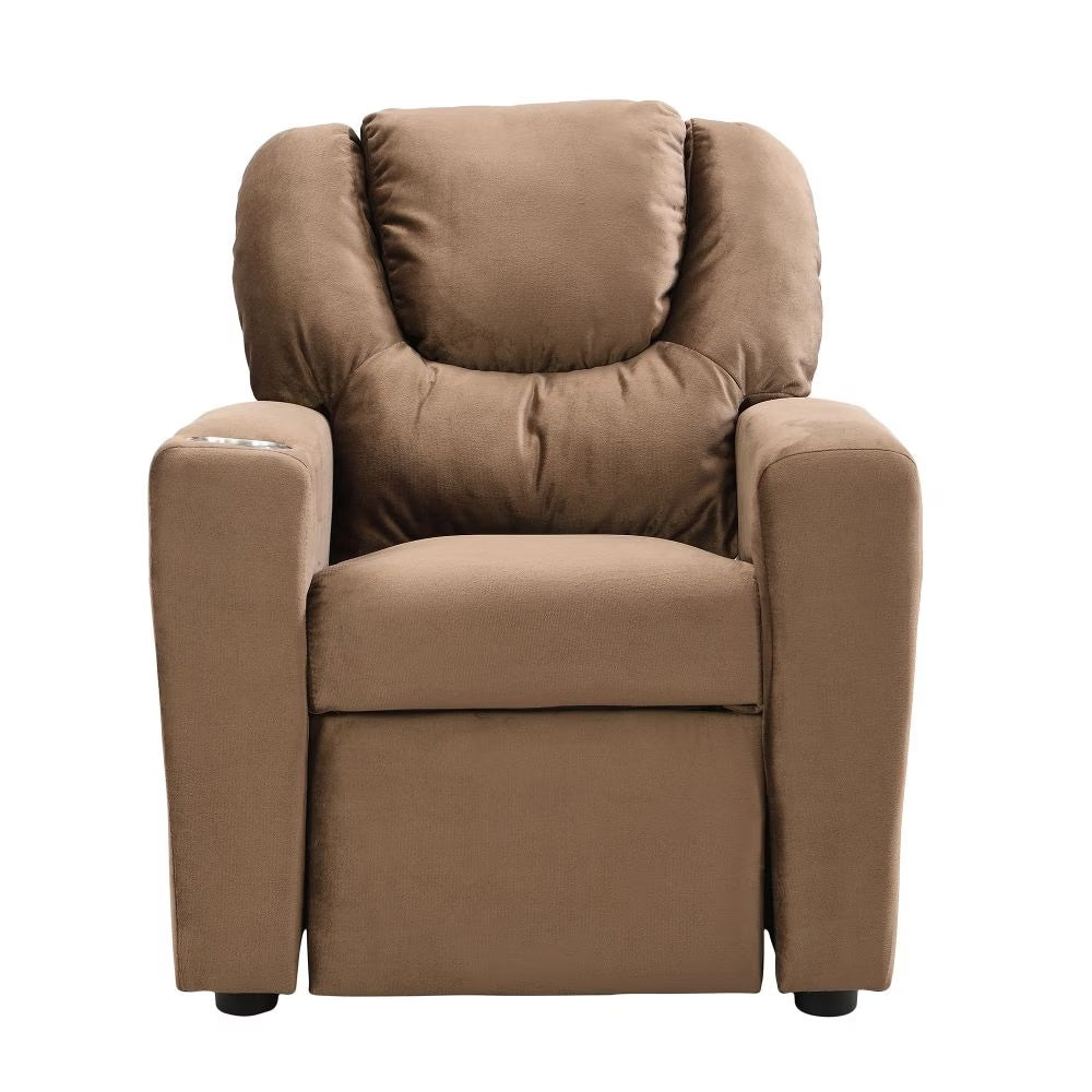 Upholstered Couch With One Cup Holder