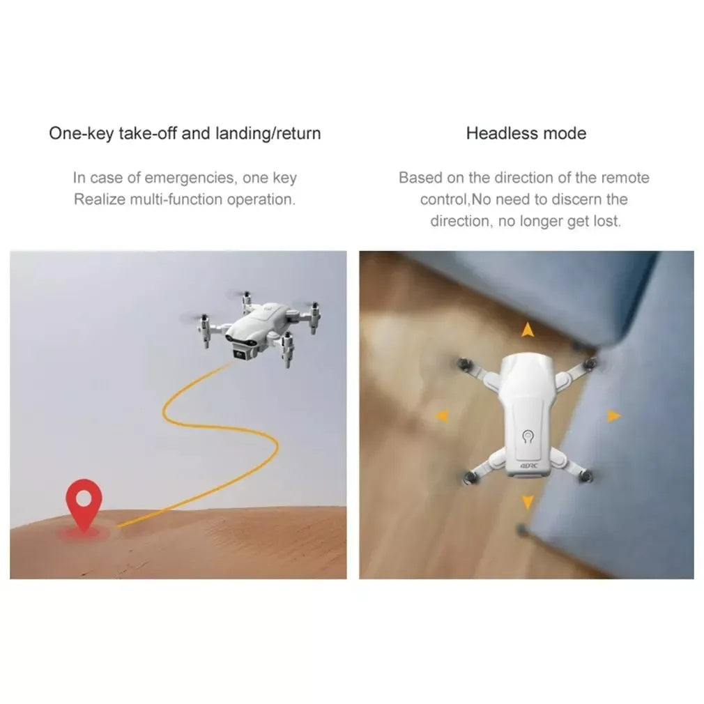 V9 Mini Drone For Kids Adults 720P HD FPV Camera, Foldable RC Quadcopter For Boys Girls With Altitude Hold, Headless Mode,