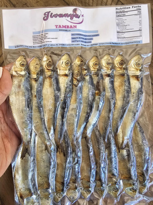 Dried Tamban - Sardinella - 100/250 grams - 3.5/8.8 oz