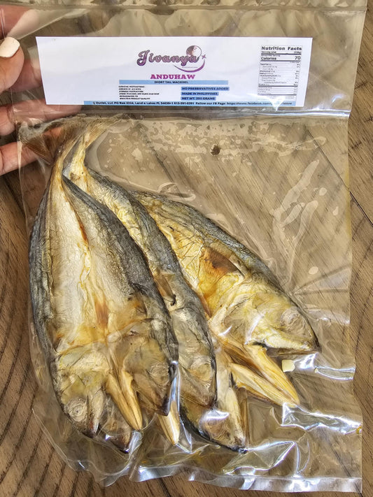 Dried Anduhaw - Short Tail Mackerel - 100/250 grams - 3.5/8.8 oz