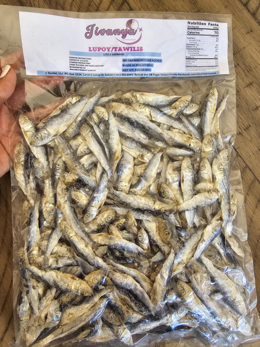 Dried Lupoy/Tawilis - Little Sardines - 100/250 grams - 3.5/8.8 oz