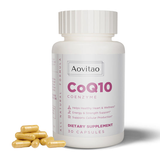 CoQ10 For Women Female Q10 Antioxidants Detox Menopause Immuse 200mg 30 Veg Non-GMO And Gluten Free Immune Supplement