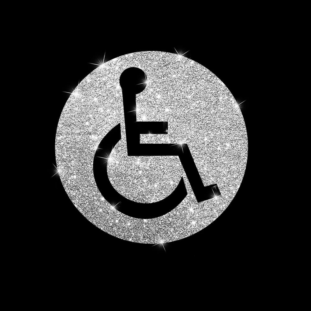 Cartoon Shiny African Woman Automobile Sticker