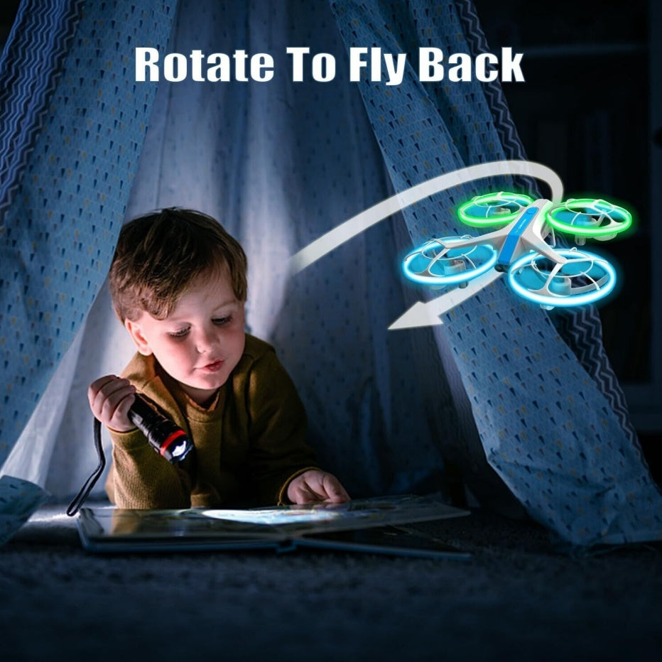 4DRC V33 RC Drone WIFI FPV 6K HD Dual Camera Selfie Quadcopter 360  Rolling Toy