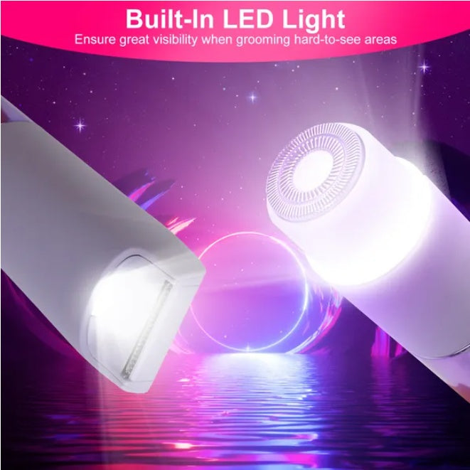 2-in-1  Bikini Double Headed Cordless Body Shaver