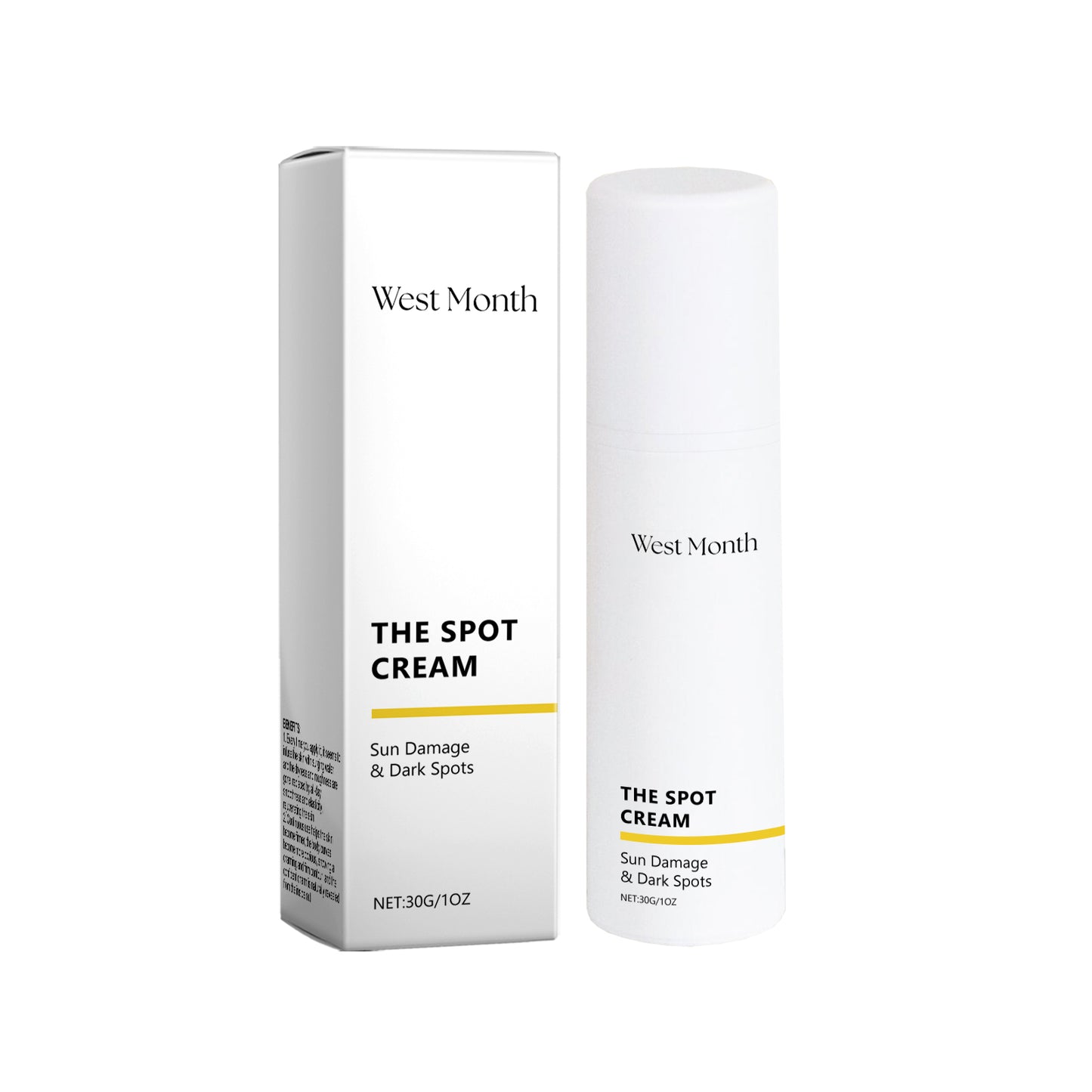 West&Month Skin Care Cream Improves Dullness, Moisturizes And Brightens Skin Care, Moisturizes And Lightens Skin