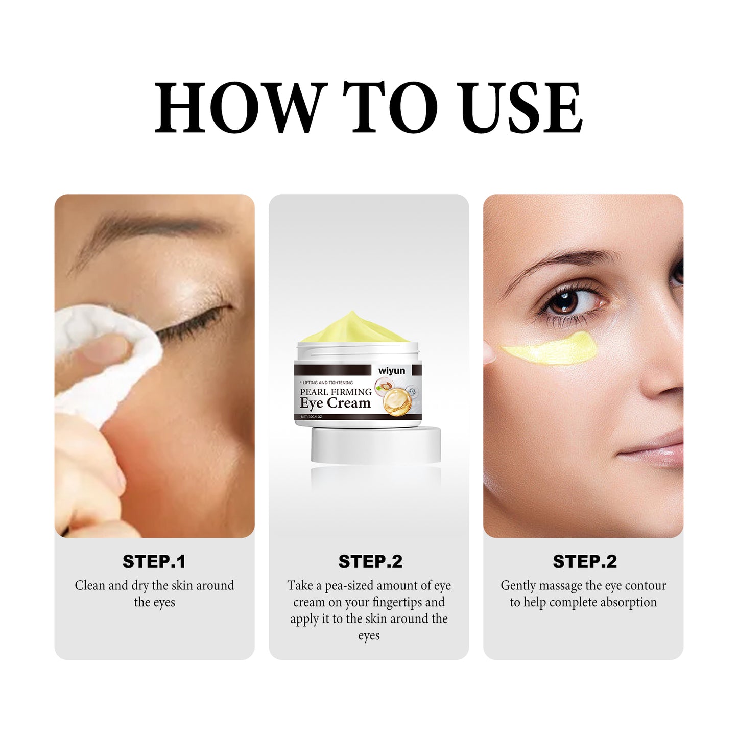 Wiyun Eye Cream: Gentle And Nourishing Care For The Skin Around The Eyes, Soft And Tender Skin Care, Hydrating Skin Care Eye Cream