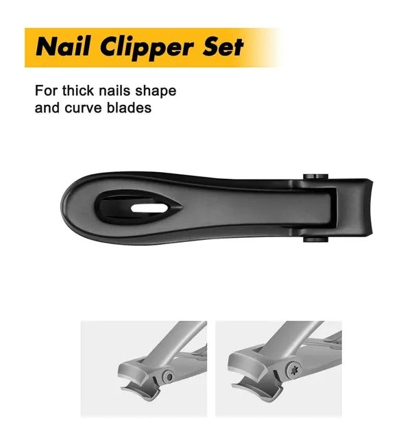Extra Large Toe Nail Clippers For Thick Hard Nails Cutter Heavy Duty Stainless