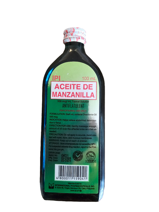 Aceite de Manzanilla 100ml