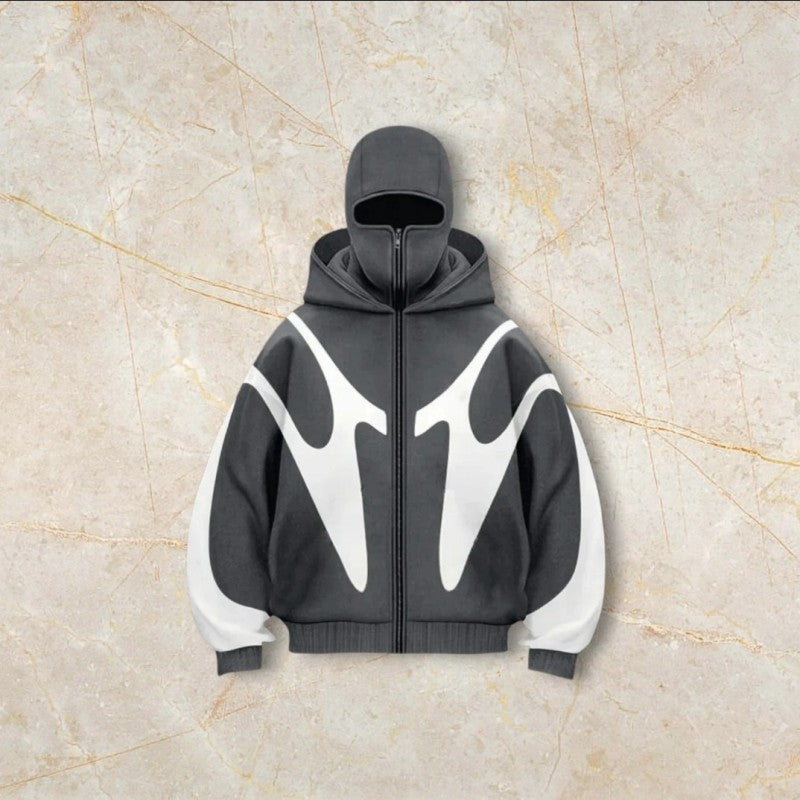 Double Hood Unique Design Hooded Sweater Autumn And Winter Men And Women