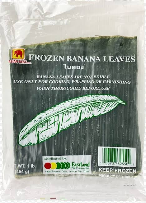 FROZEN BANANA LEAVES