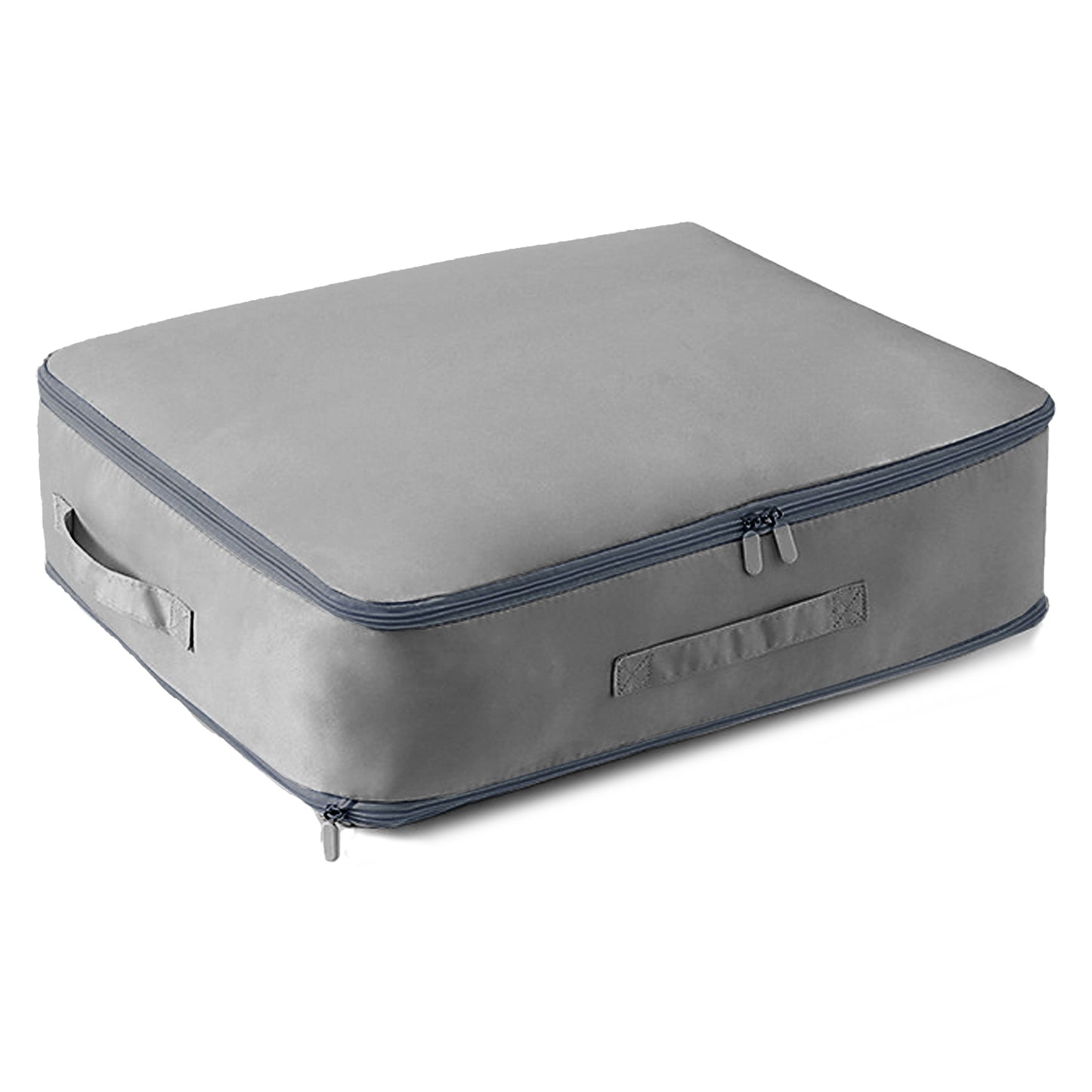 1Pc Foldable Storage Bag For Comforter Quilt Blanket Clothes Pillows Beddings With Dual Zippers