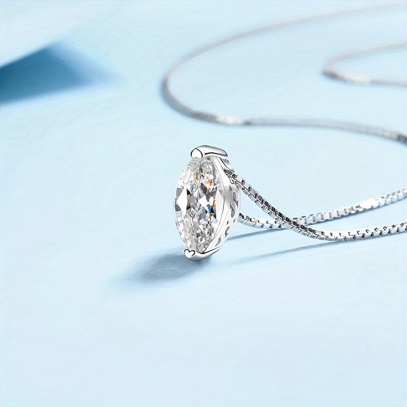 Lxalry Women's Handmade Zircon Necklace Is A Perfect Gift For Women Birthday, Anniversary, Christmas Gift, Wife Gift, Wedding Birthday, Anniversary Jewelry, Mom, Girlfriend