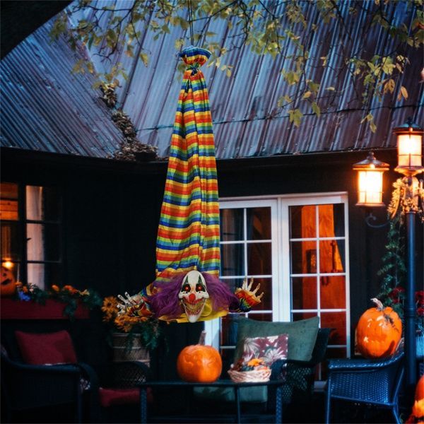 Halloween Decoration with Creepy Sound Clown