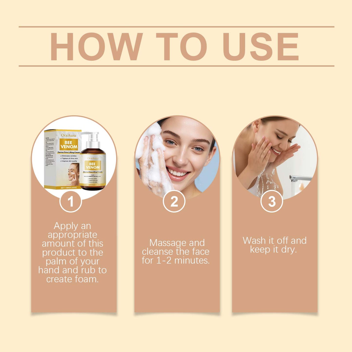 Viareline This Facial Cleanser Gently Caresses And Cleanses The Facial Skin, Making It Smooth, Moisturizing And Hydrating