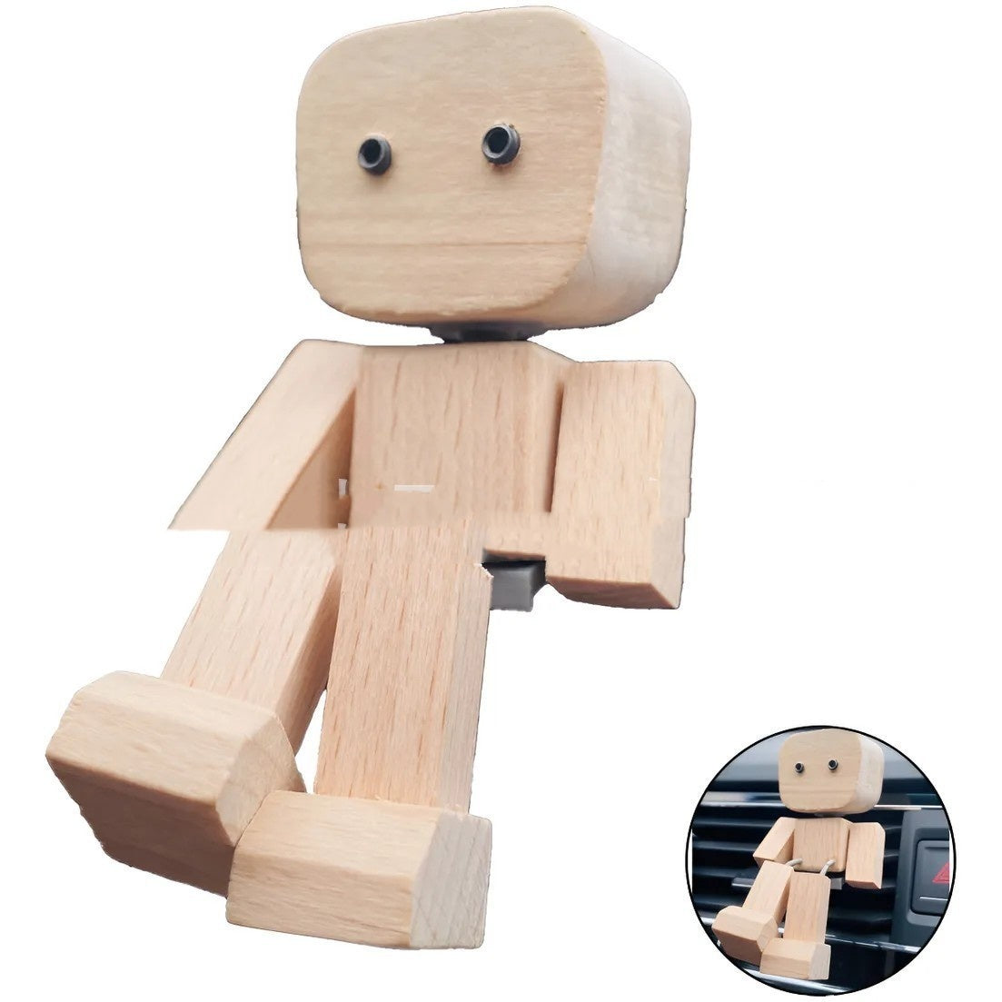 Handmade Puppet Decoration With Shaking Feet