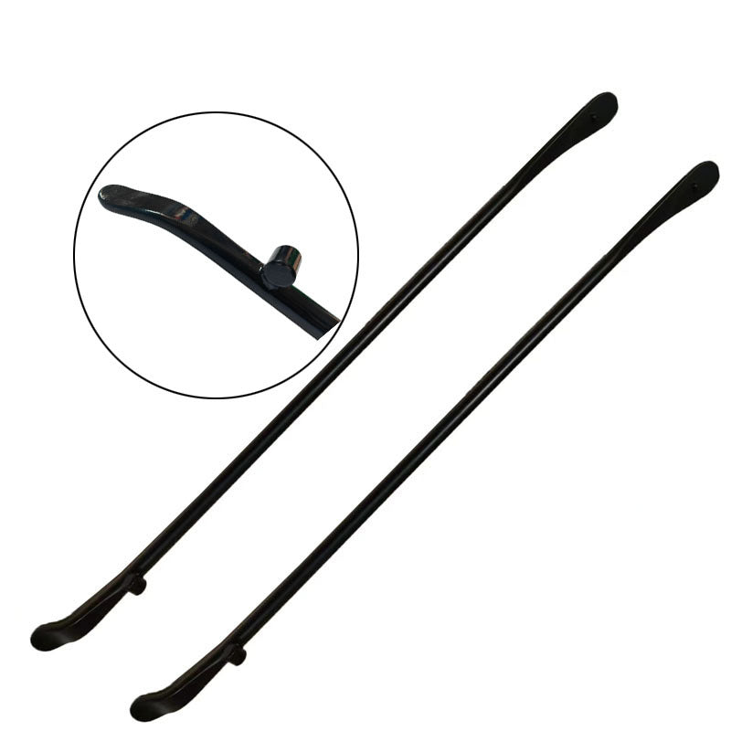 Tire Changer Tool Wrecking Bar Tire Repair Solid Black Wrecking Bar